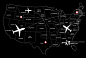 United States of America Map正版图片素材