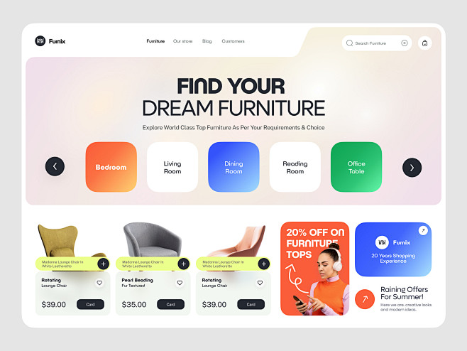Furniture E-commerce...