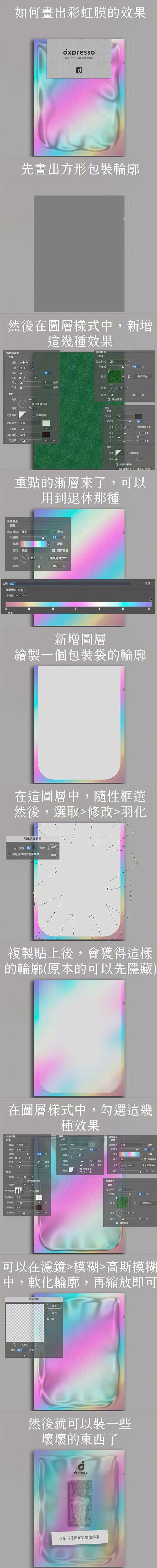 ps画出彩虹膜效果