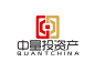 中文：中量投资产，英文：QUANT CHINA  公司名称：中量投资产管理有限公司企业标志方案23