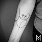 一笔画纹身 |  Mo Ganji