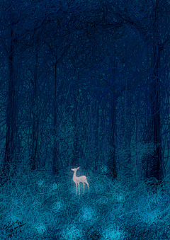 阿莱福的夜采集到插画