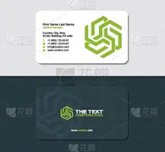 名片,绿色,彩色图片,风力,涡轮,商务,矢量,发电机,植物,风