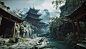 黑神话场景-LoRA-AI绘画画-LiblibAI