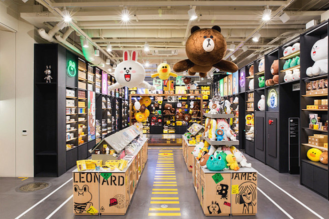 Line Friends Store店铺汇总（韩国、日本、香港、台湾、上海） - 卡咩 - 十六番
