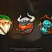 iOS Game Visual Design : These are some visual design for mobile game, include character design, game ui, icons &amp; gif.