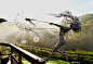 Fantasywire sculptures by Robin Wight
