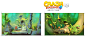 Crash 4 - N.Sanity Island, James Loy Martin : First two levels of Crash 4 concepts.
These were soooo early in the game's development that a great deal of it was before the gameplay was locked down. Most of this was before even Crash himself was figured ou