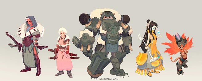 Character Lineup 6, ...