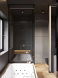 設計美學志采集到洗盡鉛華 • 卫浴空间设计