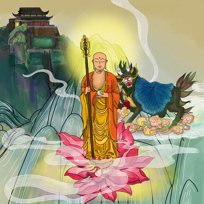 九华山地藏菩萨