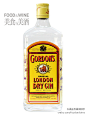 美食与美酒杂志#烈酒时间#【Gordon's】1769年的老酒厂，属于典型的传统伦敦金酒，蒸馏时大量使用高品质的杜松子，令酒体辛辣之余，杜松子的香味也来得猛烈，浓郁的口感也是其特征。