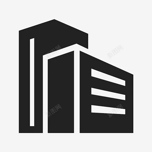办公室工作场所塔楼图标 酒店 icon 标识 标志 UI图标 设计图片 免费下载 页面网页 平面电商 创意素材-花瓣网