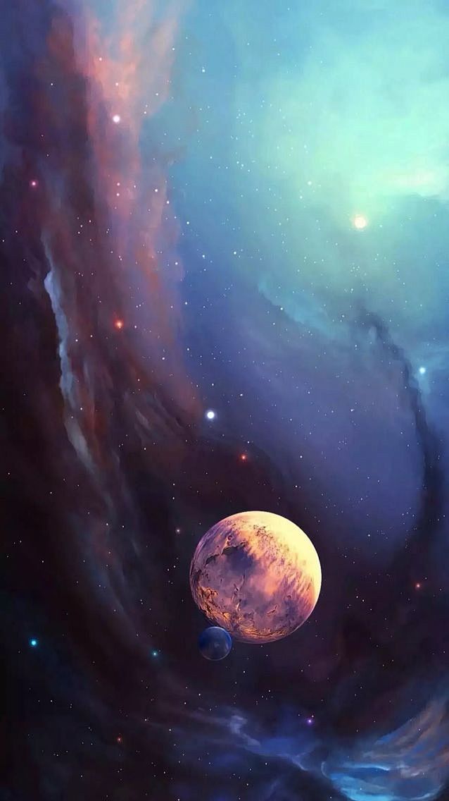 美丽星空壁纸北坤人素材