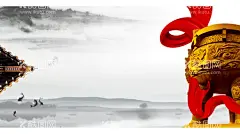 国风诚信背景  - 源文件下载【酷图网】中国风背景,中国文化,国风元素,国风背景,国风诚信背景,国风商务背景,石狮子,荷花,书法背景,