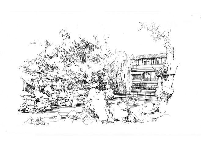 狮子林-节点速写