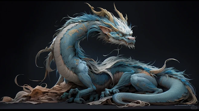 盲盒设计｜中国神兽｜中国龙｜BY AI