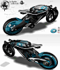 Saline Bird Motorcycle Sketch design
