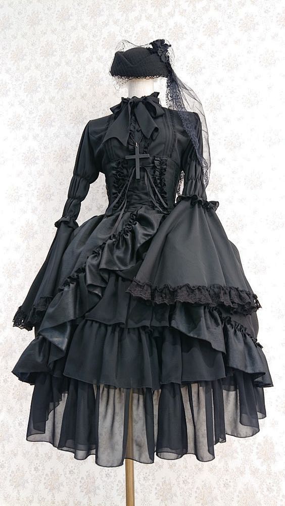 欧美风/服饰/服饰参考 哥特风裙装参考
...