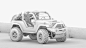 Jeep shortcut 2016, Igor Dmytrenko : This is the work I did in my free time.
This model based on the concept Jeep shortcut 2016, I took a General view and the size of the body.
All other elements were to some extent invented by me.