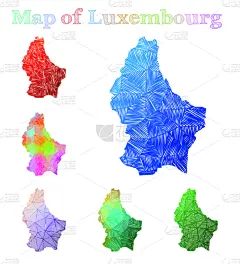卢森堡公国,手,国内著名景点,商务,比利时,旅途,贺卡,图表,法国,边框