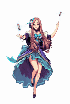 天命之子游戏原画插画人物角色立绘- 板绘绘画教程学习公众号:板绘