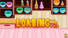 可爱Q版休闲厨艺UI游戏界面《cooking》_点击查看原图
