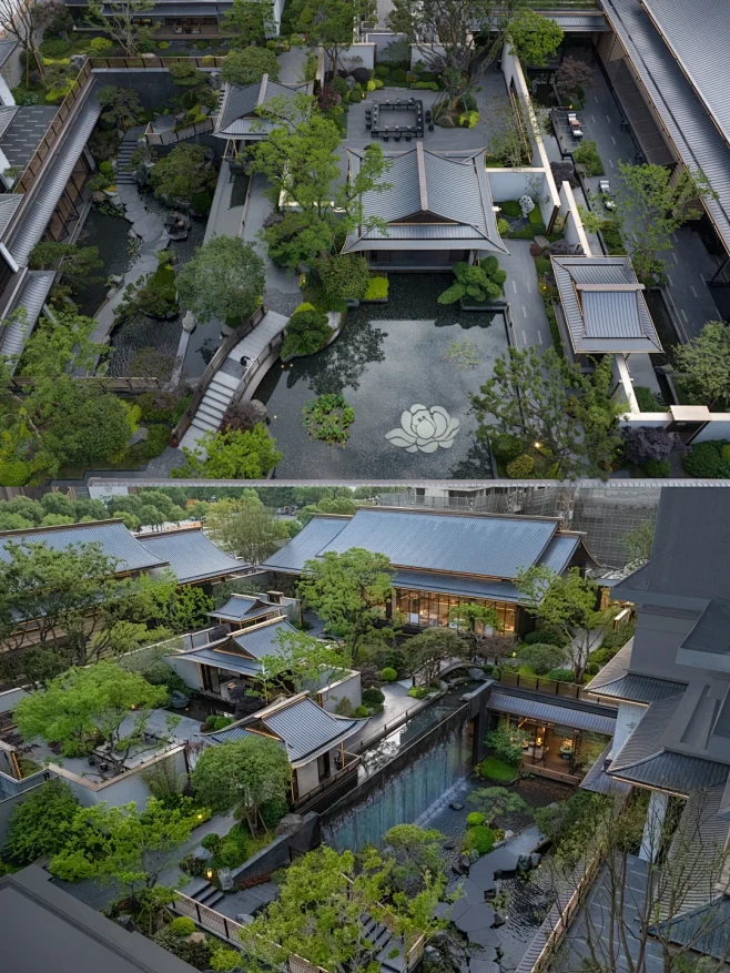 台州建发养云｜这个下沉庭院瀑布美爆了‼️ - 小红书-花瓣网