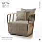 [WOWHOO]BRIDE'S VEIL CHAIR不锈钢休闲椅 单人椅设计师沙发椅-淘宝网