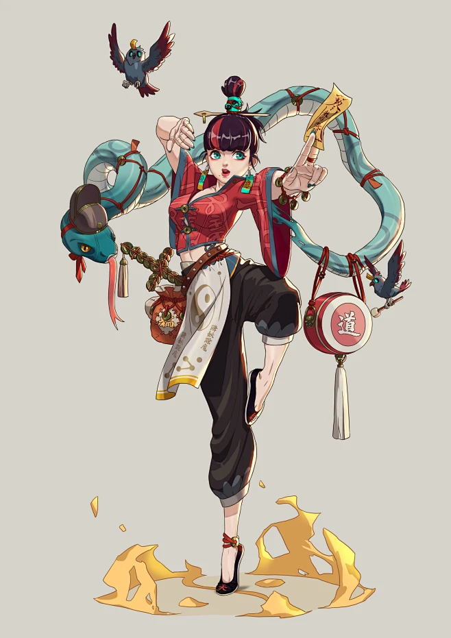 捉鬼联盟-花瓣网