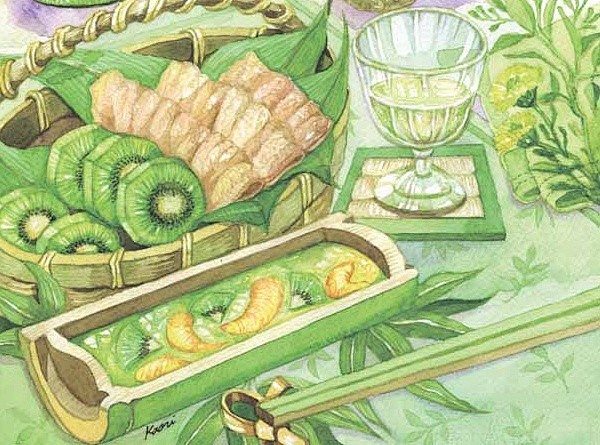 美食插画…_来自蓝天下的海贼的图片分享-...