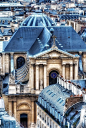 ~L’église Saint Roch à Paris~ Blue rooftops...: 