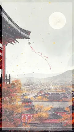宫殿群月亮08091