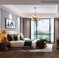 别墅450平新中式风格卧室装修设计图-每日推荐