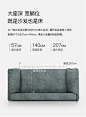 顾全沙发床坐卧两用双人多功能可折叠小户型现代简约轻奢折叠沙发-tmall.com天猫