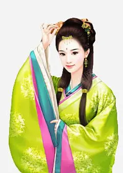 古代美女高清素材 中国风 人物 卡通 古代 古代美女 古风 唯美 手绘 美女 免抠png 设计图片 免费下载