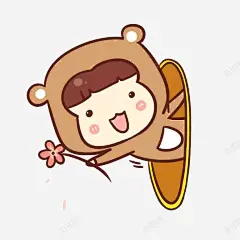 可爱小女孩 页面网页 平面电商 创意素材