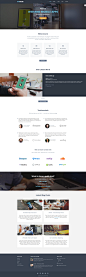 Responsive website template for web design & development agencies