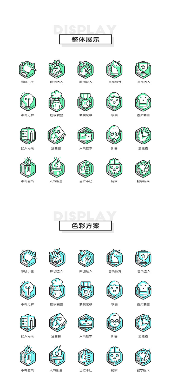 UI中国蜜汁勋章设计