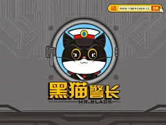 《黑猫警长》Q版可爱卡通壁纸桌面壁纸1