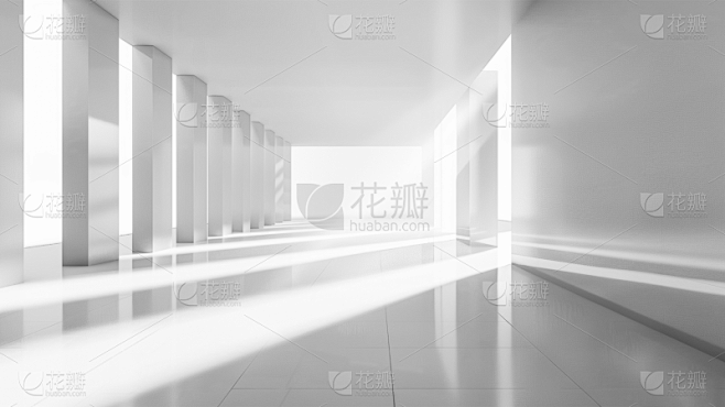 背景通用建筑光影特效黑白背景图片素材