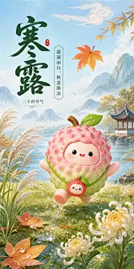 寒露海报灵感图 7