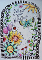 Great doodling