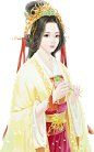 【免抠PNG素材篇】PNG手绘美女人物素材 2 - 浪漫人生 - .