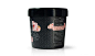 Cloud 9冷冻酸奶包装-丰富的黑色和银色的重复图案---酷图编号1053430