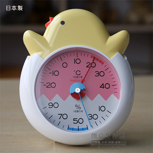Pigeon/贝亲 可爱小鸡 温湿度计/...