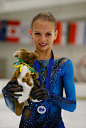 Alexandra Trusova of Russia during the ISU Junior Grand Prix of Figure Skating at on August 26 2017 in Brisbane Australia