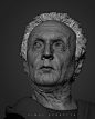 Jigsaw- John Kramer, Vimal Kerketta : Hey guys, likeness sculpt of John Kramer from the movie Saw played by Tobin Bell. I used fiber mesh just for the look for the main render. I liked the sleek look of it, i might change it on the sculpted hair too. Rend