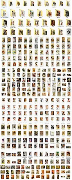 【JC Leyendecker作品整理】之前说过的JC插画的图包整理。总计2200张，大小为680MB。包括全部322期刊SEP封面，其它图书封面插画870张；广告480张；照片、细节图等470张；一些大图和杂志封面无LOGO图380张。杂志图都标注有刊号并命名，配有EXCEL查询。百度盘链接: O网页链接 密码: 3xzu ​​​​
