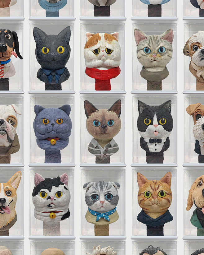 Behance 上的 Clay Cat/...